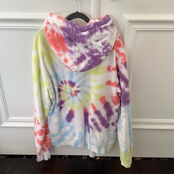 GOAT USA “TIE-DYE” “Distressed” Hooded SWEATSHIRT XSMALL “SOLD OUT” on GOATUSA - Picture 2 of 7